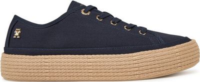 Espadryle damskie na lato Tommy Hilfiger ze sklepu: eobuwie.pl w kategorii: Espadryle damskie - zdjęcie WP-EBWP-9KUZS-09B_0000305156983