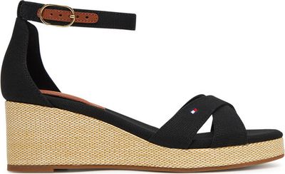 Espadryle damskie na lato Tommy Hilfiger ze sklepu: eobuwie.pl w kategorii: Espadryle damskie - zdjęcie WP-EBWP-9KUZS-09B_0000305157157