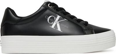 Trampki damskie wiosenne Calvin Klein Jeans ze sklepu: eobuwie.pl w kategorii: Trampki damskie - zdjęcie WP-EBWP-9KUZS-09B_0000305158673