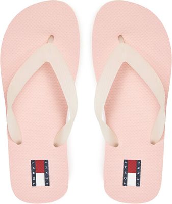 Klapki damskie na lato Tommy Jeans ze sklepu: eobuwie.pl w kategorii: Klapki damskie - zdjęcie WP-EBWP-9KUZS-09B_0000305159236