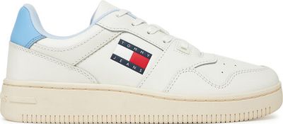 Tommy Jeans - Buty sportowe damskie wiosenne ze sklepu: eobuwie.pl w kategorii: Buty sportowe damskie - zdjęcie WP-EBWP-9KUZS-09B_0000305159274