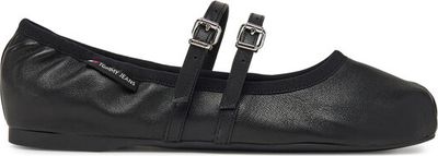 Balerinki na wiosnę Tommy Jeans ze sklepu: eobuwie.pl w kategorii: Balerinki - zdjęcie WP-EBWP-9KUZS-09B_0000305159403