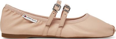 Balerinki na wiosnę Tommy Jeans ze sklepu: eobuwie.pl w kategorii: Balerinki - zdjęcie WP-EBWP-9KUZS-09B_0000305159410