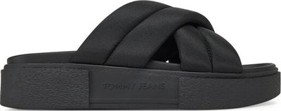 Klapki damskie na lato Tommy Jeans ze sklepu: eobuwie.pl w kategorii: Klapki damskie - zdjęcie WP-EBWP-9KUZS-09B_0000305159748