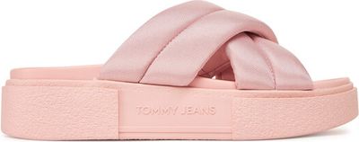 Tommy Jeans - Klapki damskie na lato ze sklepu: eobuwie.pl w kategorii: Klapki damskie - zdjęcie WP-EBWP-9KUZS-09B_0000305159755