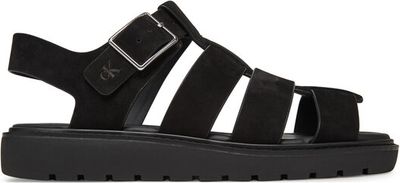 Calvin Klein Jeans - Sandały damskie na lato ze sklepu: eobuwie.pl w kategorii: Sandały damskie - zdjęcie WP-EBWP-9KUZS-09B_0000305197535