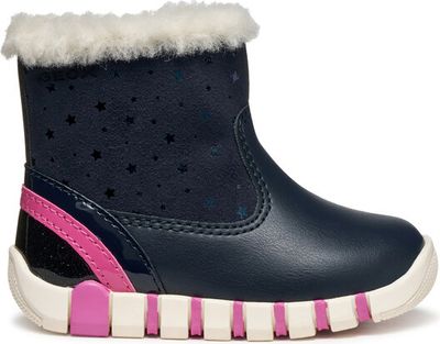 Buty zimowe dziecięce na zimę Geox ze sklepu: eobuwie.pl w kategorii: Buty zimowe dziecięce - zdjęcie WP-EBWP-9KUZS-09B_0000305272416