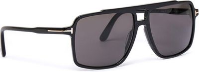 Okulary przeciwsłoneczne na lato Tom Ford ze sklepu: eobuwie.pl w kategorii: Okulary przeciwsłoneczne męskie - zdjęcie WP-EBWP-9KUZS-09B_0000305295552