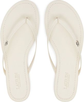 LAUREN RALPH LAUREN - Klapki damskie na lato ze sklepu: eobuwie.pl w kategorii: Klapki damskie - zdjęcie WP-EBWP-9KUZS-09B_0000305343666