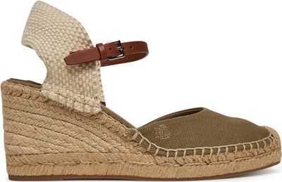 Espadryle damskie LAUREN RALPH LAUREN ze sklepu: eobuwie.pl w kategorii: Espadryle damskie - zdjęcie WP-EBWP-9KUZS-09B_0000305343949