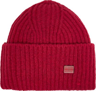 Czapka zimowa damska Tommy Jeans ze sklepu: eobuwie.pl w kategorii: Czapki zimowe damskie - zdjęcie WP-EBWP-9KUZS-09B_0000305368645