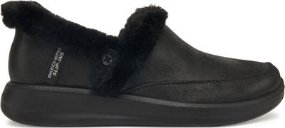 Kapcie damskie zimowe Skechers ze sklepu: eobuwie.pl w kategorii: Kapcie damskie - zdjęcie WP-EBWP-9KUZS-09B_0000305414212