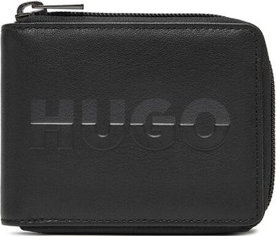HUGO - Portfel męski ze sklepu: eobuwie.pl w kategorii: Portfele męskie - zdjęcie WP-EBWP-9KUZS-09B_0000305429742
