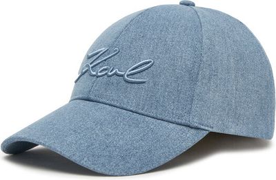Karl Lagerfeld - Czapka z daszkiem damska elegancki ze sklepu: eobuwie.pl w kategorii: Czapki z daszkiem damskie - zdjęcie WP-EBWP-9KUZS-09B_0000305475985