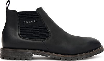 Buty zimowe męskie eleganckie Bugatti ze sklepu: eobuwie.pl w kategorii: Buty zimowe męskie - zdjęcie WP-EBWP-9KUZS-09B_0000305493590