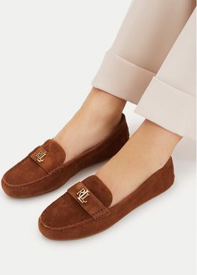 Mokasyny jesienne LAUREN RALPH LAUREN ze sklepu: eobuwie.pl w kategorii: Mokasyny damskie - zdjęcie WP-EBWP-9KUZS-09B_0000305508416