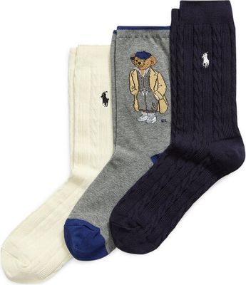 Polo Ralph Lauren - Skarpetki damskie ze sklepu: eobuwie.pl w kategorii: Skarpetki damskie - zdjęcie WP-EBWP-9KUZS-09B_0000305509680