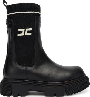 Buty zimowe dziecięce zimowe Elisabetta Franchi ze sklepu: eobuwie.pl w kategorii: Buty zimowe dziecięce - zdjęcie WP-EBWP-9KUZS-09B_0000305515582