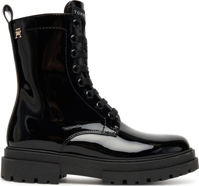 Tommy Hilfiger - Buty zimowe dziecięce zimowe ze sklepu: eobuwie.pl w kategorii: Buty zimowe dziecięce - zdjęcie WP-EBWP-9KUZS-09B_0000305515995