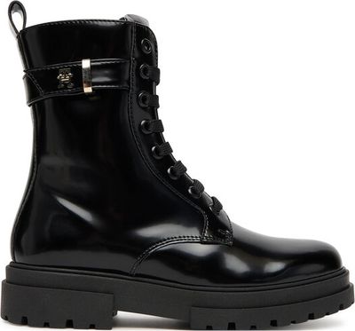Buty zimowe dziecięce na zimę jesienne Tommy Hilfiger ze sklepu: eobuwie.pl w kategorii: Buty zimowe dziecięce - zdjęcie WP-EBWP-9KUZS-09B_0000305516015