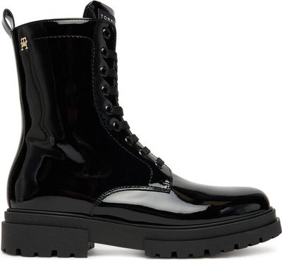 Buty zimowe dziecięce na zimę Tommy Hilfiger ze sklepu: eobuwie.pl w kategorii: Buty zimowe dziecięce - zdjęcie WP-EBWP-9KUZS-09B_0000305516022