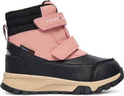 Buty zimowe dziecięce na zimę Tommy Hilfiger ze sklepu: eobuwie.pl w kategorii: Buty zimowe dziecięce - zdjęcie WP-EBWP-9KUZS-09B_0000305518125