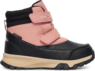 Buty zimowe dziecięce zimowe Tommy Hilfiger ze sklepu: eobuwie.pl w kategorii: Buty zimowe dziecięce - zdjęcie WP-EBWP-9KUZS-09B_0000305518132