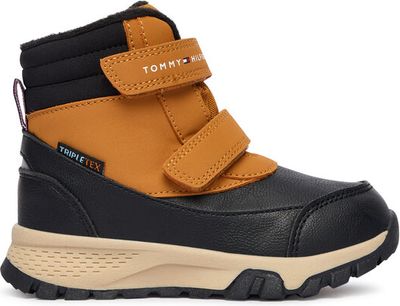 Buty zimowe dziecięce na zimę Tommy Hilfiger ze sklepu: eobuwie.pl w kategorii: Buty zimowe dziecięce - zdjęcie WP-EBWP-9KUZS-09B_0000305518187