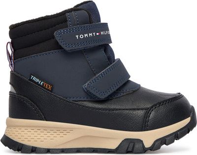 Tommy Hilfiger - Buty zimowe dziecięce na zimę ze sklepu: eobuwie.pl w kategorii: Buty zimowe dziecięce - zdjęcie WP-EBWP-9KUZS-09B_0000305518200