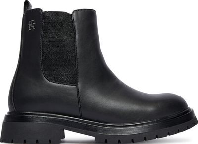 Tommy Hilfiger - Buty zimowe dziecięce na zimę ze sklepu: eobuwie.pl w kategorii: Buty zimowe dziecięce - zdjęcie WP-EBWP-9KUZS-09B_0000305518309
