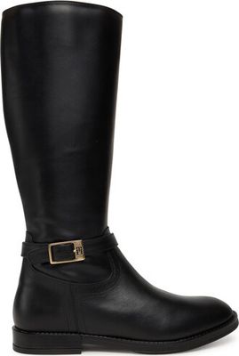 Kozaki damskie wiosenne Tommy Hilfiger ze sklepu: eobuwie.pl w kategorii: Kozaki damskie - zdjęcie WP-EBWP-9KUZS-09B_0000305518590