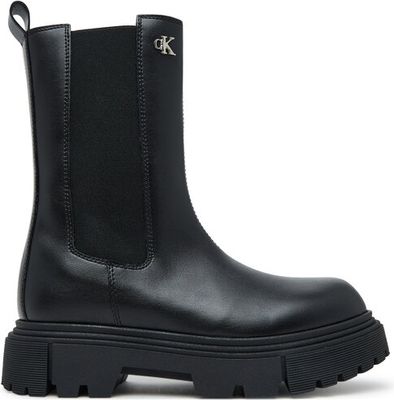 Buty zimowe dziecięce na zimę Calvin Klein ze sklepu: eobuwie.pl w kategorii: Buty zimowe dziecięce - zdjęcie WP-EBWP-9KUZS-09B_0000305519382