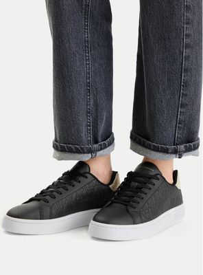 Armani Exchange - Trampki damskie na wiosnę ze sklepu: eobuwie.pl w kategorii: Trampki damskie - zdjęcie WP-EBWP-9KUZS-09B_0000305520265