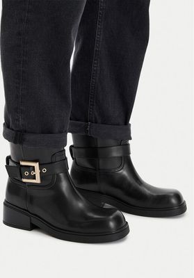 Botki jesienne Armani Exchange ze sklepu: eobuwie.pl w kategorii: Botki - zdjęcie WP-EBWP-9KUZS-09B_0000305520357