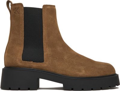 Botki na zimę Calvin Klein Jeans ze sklepu: eobuwie.pl w kategorii: Botki - zdjęcie WP-EBWP-9KUZS-09B_0000305524843