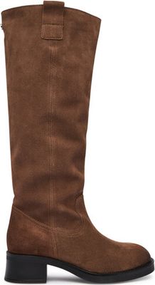 Kozaki damskie eleganckie Steve Madden ze sklepu: eobuwie.pl w kategorii: Kozaki damskie - zdjęcie WP-EBWP-9KUZS-09B_0000305530882