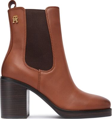 Botki jesienne Tommy Hilfiger ze sklepu: eobuwie.pl w kategorii: Botki - zdjęcie WP-EBWP-9KUZS-09B_0000305551115