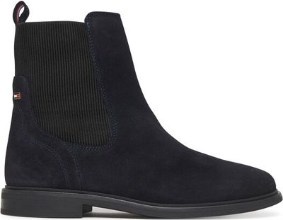 Botki na jesień Tommy Hilfiger ze sklepu: eobuwie.pl w kategorii: Botki - zdjęcie WP-EBWP-9KUZS-09B_0000305551139