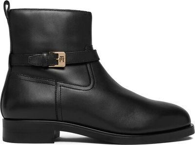 Botki jesienne Tommy Hilfiger ze sklepu: eobuwie.pl w kategorii: Botki - zdjęcie WP-EBWP-9KUZS-09B_0000305551160
