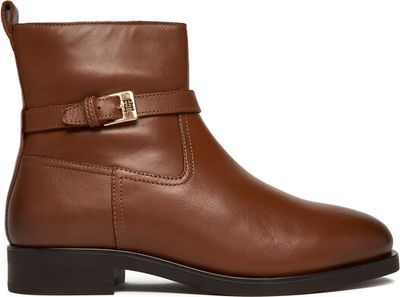 Botki na jesień Tommy Hilfiger ze sklepu: eobuwie.pl w kategorii: Botki - zdjęcie WP-EBWP-9KUZS-09B_0000305551238