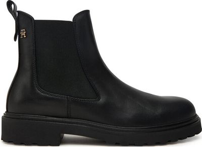 Botki jesienne Tommy Hilfiger ze sklepu: eobuwie.pl w kategorii: Botki - zdjęcie WP-EBWP-9KUZS-09B_0000305551269