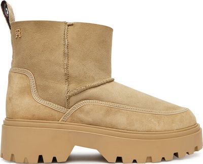 Tommy Hilfiger - Śniegowce damskie na zimę ze sklepu: eobuwie.pl w kategorii: Śniegowce damskie - zdjęcie WP-EBWP-9KUZS-09B_0000305551320
