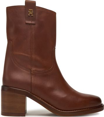 Botki jesienne Tommy Hilfiger ze sklepu: eobuwie.pl w kategorii: Botki - zdjęcie WP-EBWP-9KUZS-09B_0000305551474