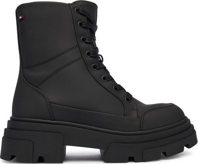 Tommy Hilfiger - Botki jesienne ze sklepu: eobuwie.pl w kategorii: Botki - zdjęcie WP-EBWP-9KUZS-09B_0000305551481