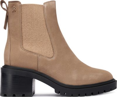 Botki jesienne Tommy Hilfiger ze sklepu: eobuwie.pl w kategorii: Botki - zdjęcie WP-EBWP-9KUZS-09B_0000305551573