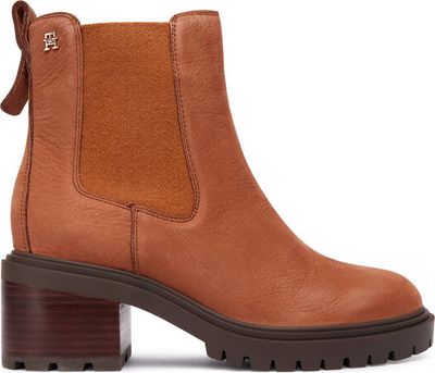 Botki na jesień Tommy Hilfiger ze sklepu: eobuwie.pl w kategorii: Botki - zdjęcie WP-EBWP-9KUZS-09B_0000305551580