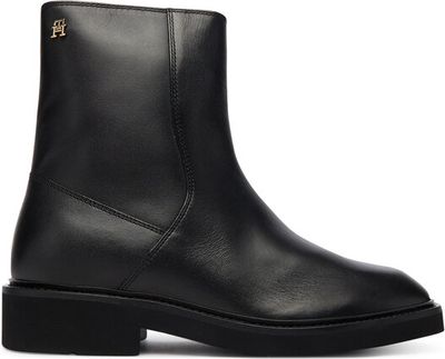 Botki jesienne Tommy Hilfiger ze sklepu: eobuwie.pl w kategorii: Botki - zdjęcie WP-EBWP-9KUZS-09B_0000305551849