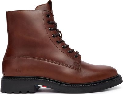 Buty zimowe męskie na zimę Tommy Hilfiger ze sklepu: eobuwie.pl w kategorii: Buty zimowe męskie - zdjęcie WP-EBWP-9KUZS-09B_0000305552341