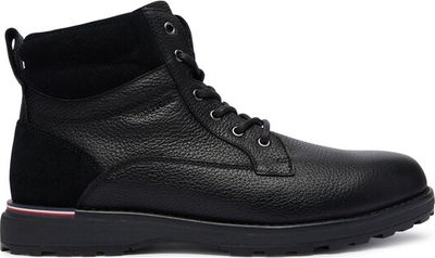Tommy Hilfiger - Buty zimowe męskie na zimę ze sklepu: eobuwie.pl w kategorii: Buty zimowe męskie - zdjęcie WP-EBWP-9KUZS-09B_0000305552457