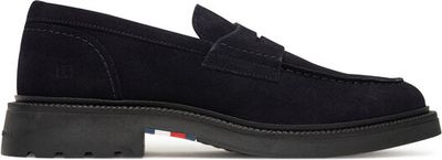 Mokasyny męskie na jesień Tommy Hilfiger ze sklepu: eobuwie.pl w kategorii: Mokasyny męskie - zdjęcie WP-EBWP-9KUZS-09B_0000305552785